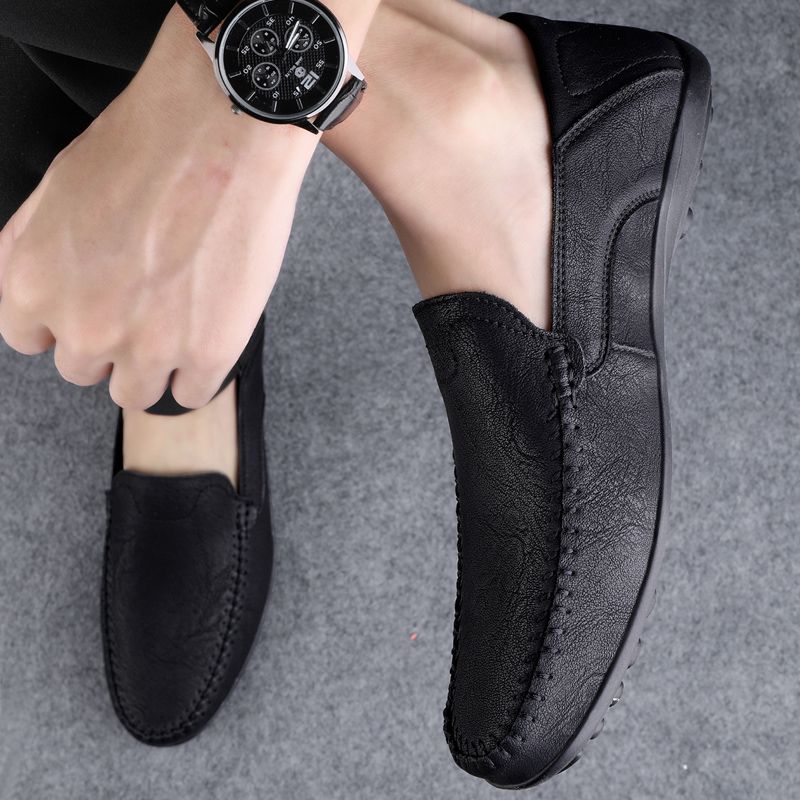 Landon Heren Loafers Geklede Schoenen - Grijs