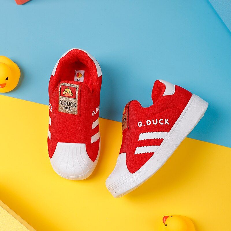 Lang Unisex Casual Sneaker Voor Kinderen - Rood