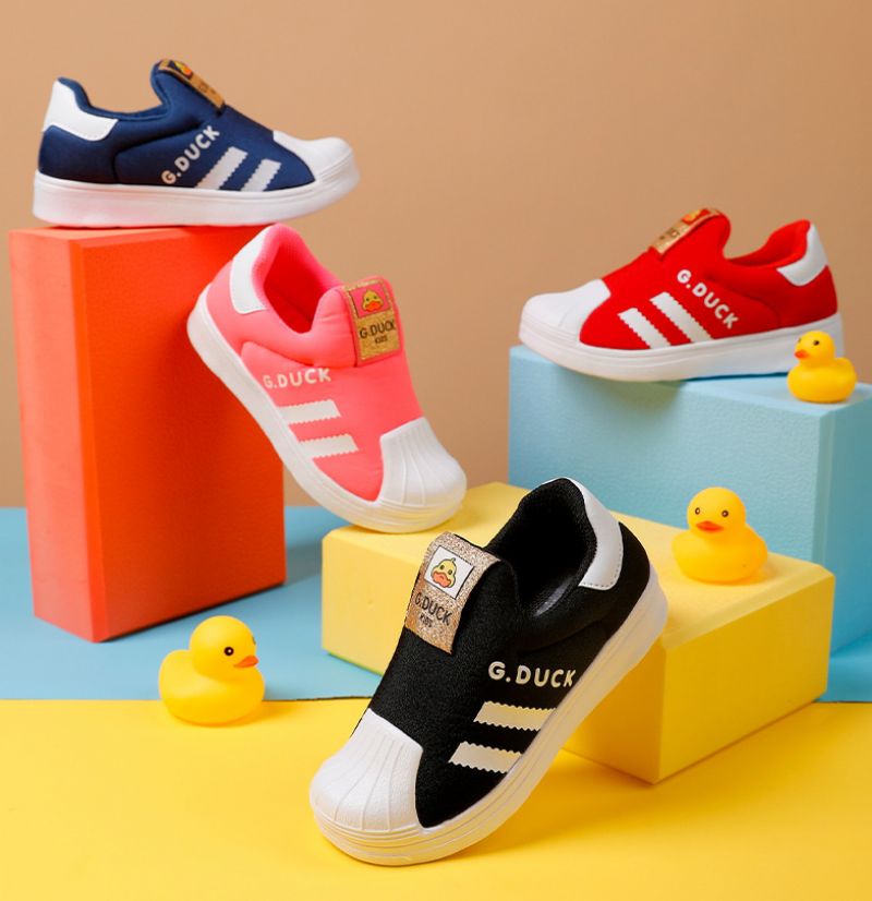 Lang Unisex Casual Sneaker Voor Kinderen - Rood