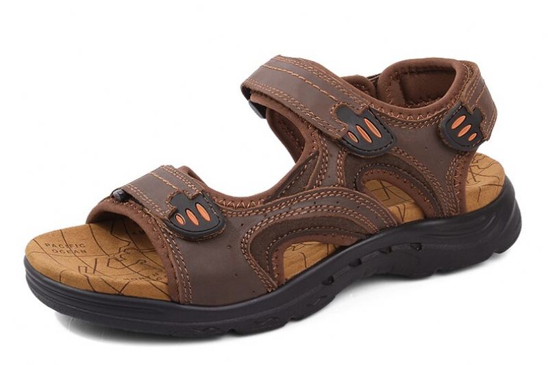 Lanio Heren Fashion Sandaal - Kaki