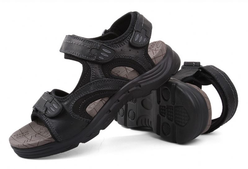 Lanio Heren Fashion Sandaal - Kaki