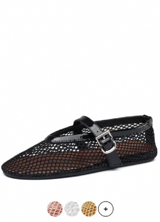 Lanus Dames Platte Mesh Schoenen