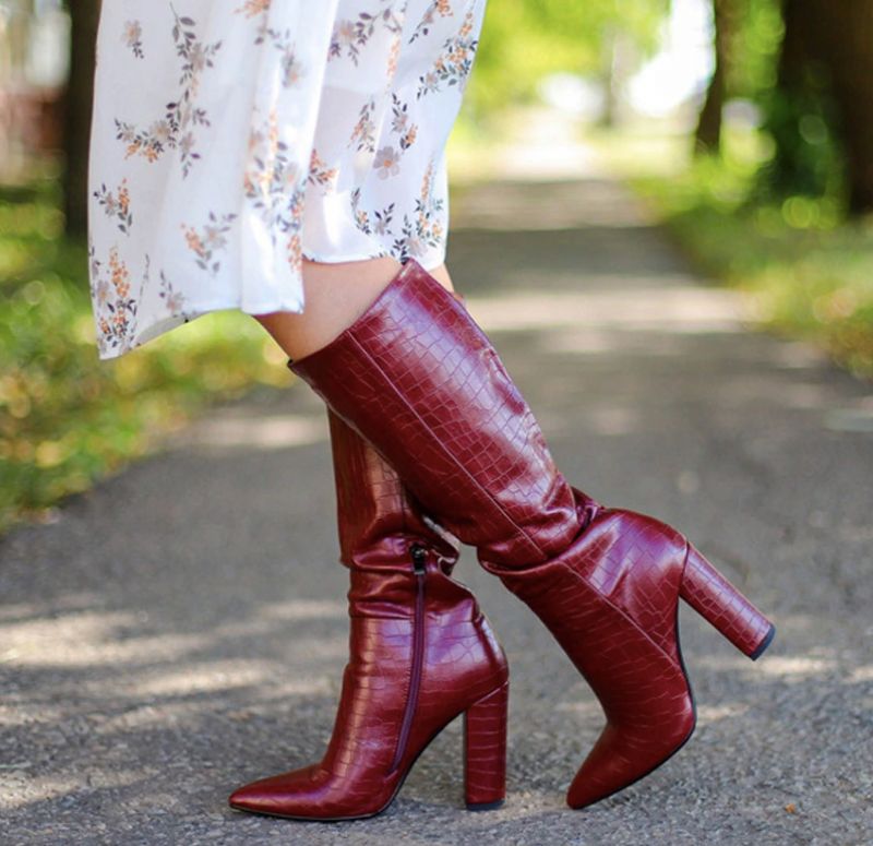 Lara Dames Boots - Rood