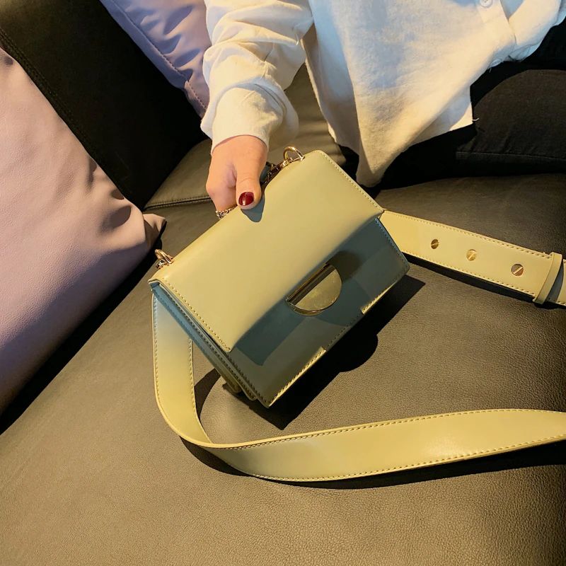 Laredo Dames Kleine Vierkante Handtas - Beige