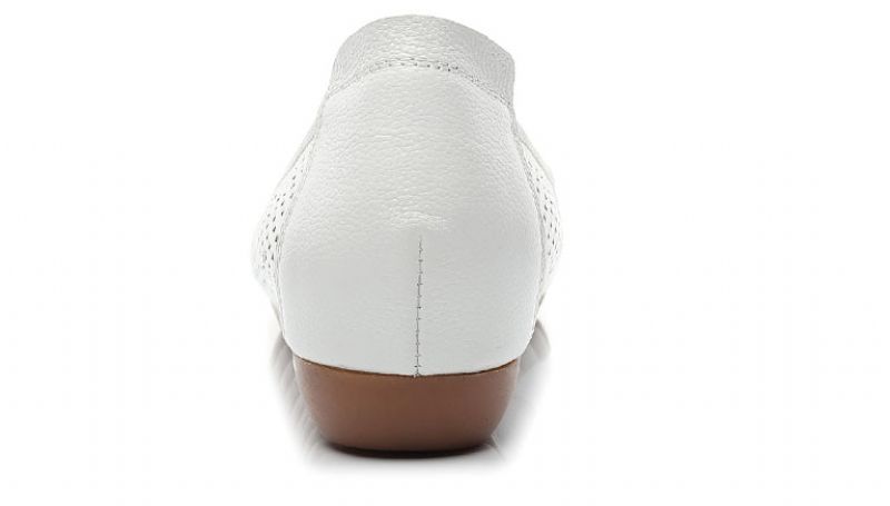 Lariza Dames Platte Schoenen - Wit