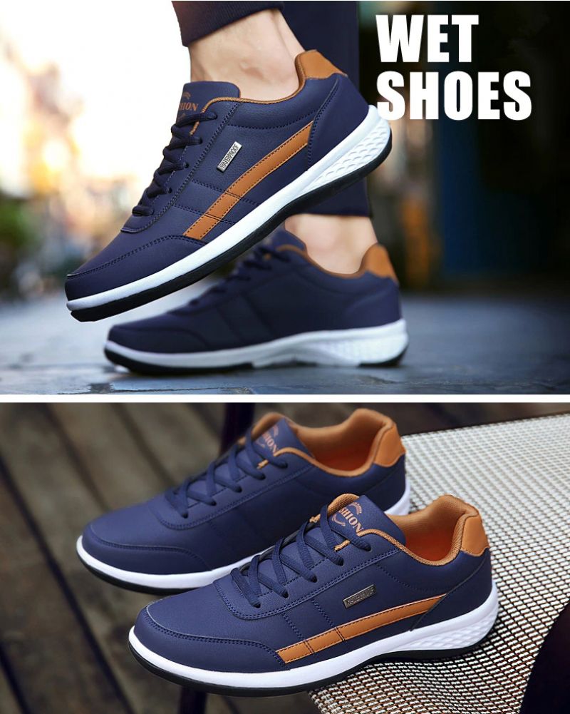 Larry Heren Loafer Casual Schoenen - Blauw
