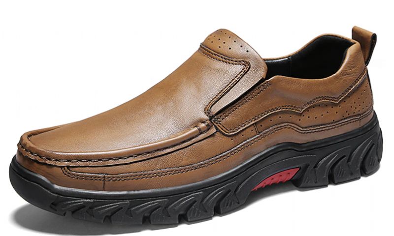 Latter Heren Loafers Casual Schoenen - Bruin