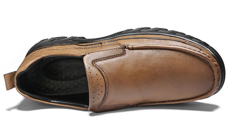 Latter Heren Loafers Casual Schoenen - Bruin