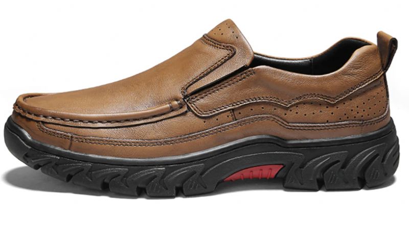 Latter Heren Loafers Casual Schoenen - Bruin