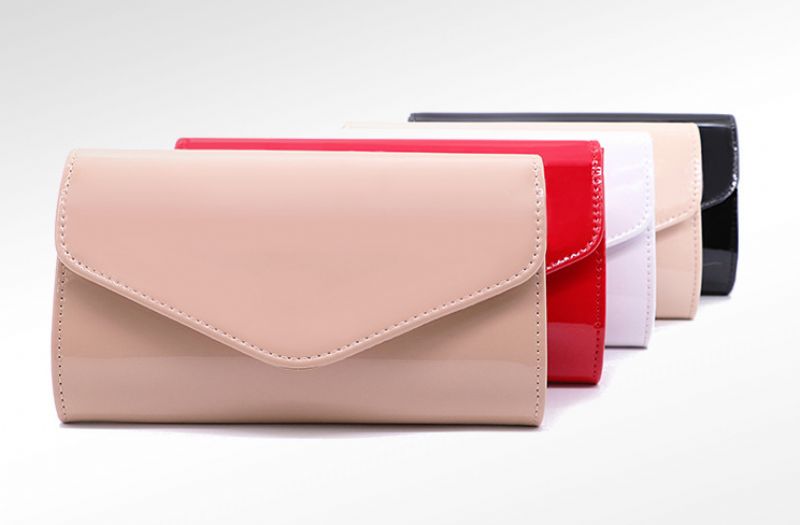 Latty Dames Avond Clutch Handtas - Roze 