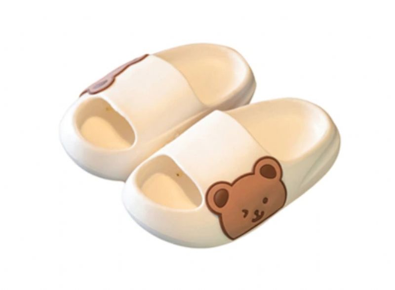 Lau Unisex Kinder Flip Flop Schoenen - Wit