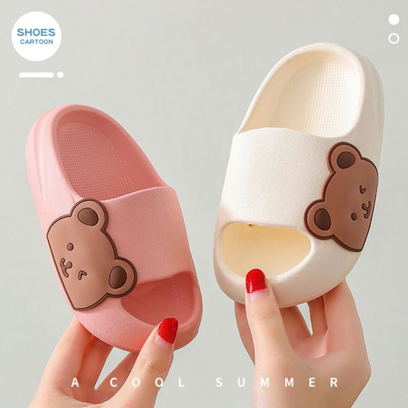 Lau Unisex Kinder Flip Flop Schoenen - Wit