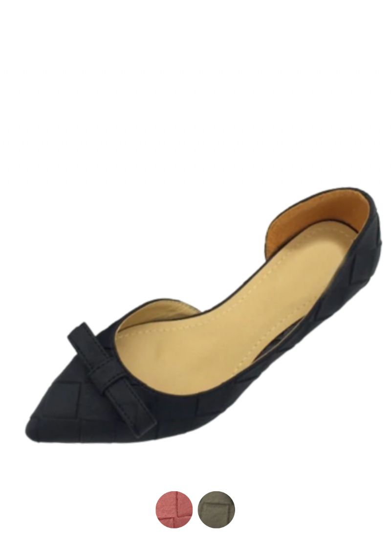 Laura Dames Lage Hakken Platte Schoenen