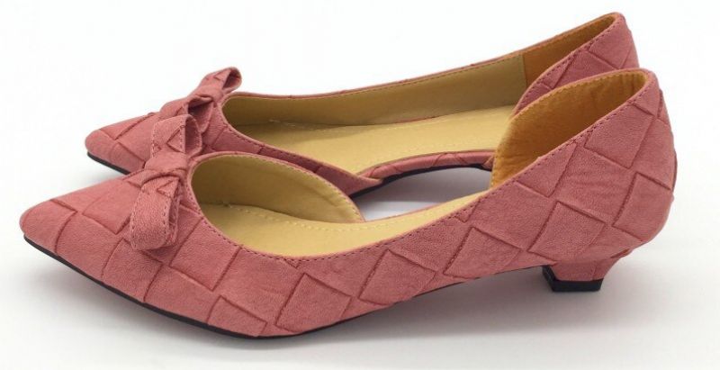 Laura Dames Lage Hakken Platte Schoenen - Zwart