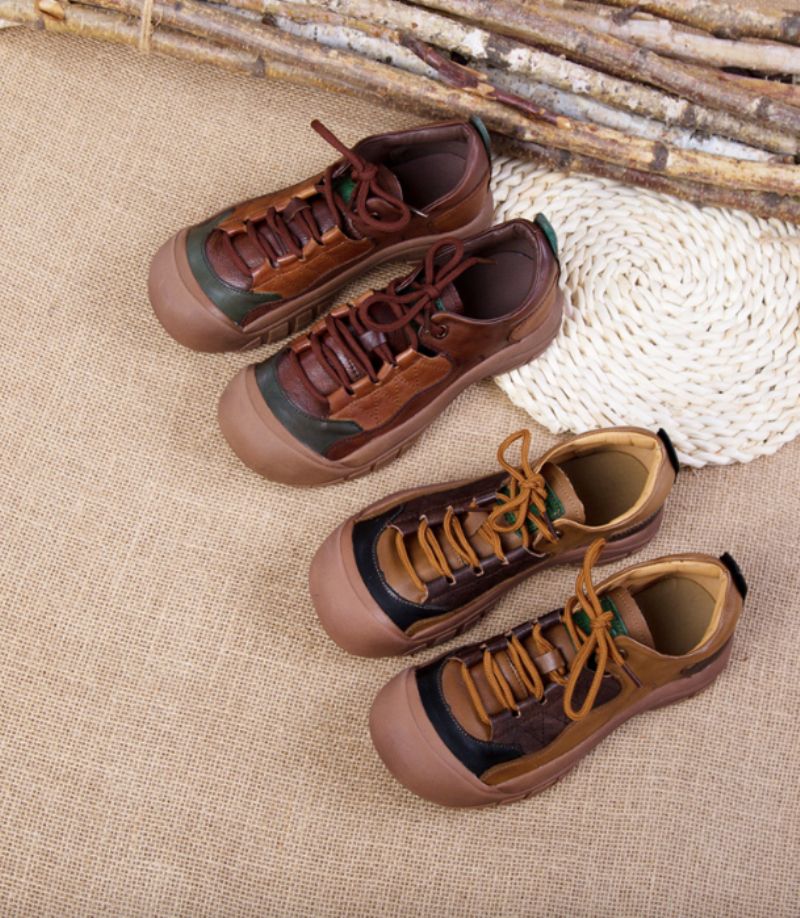 Laureana Dames Sneaker - Bruin