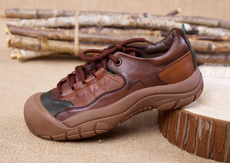 Laureana Dames Sneaker - Bruin