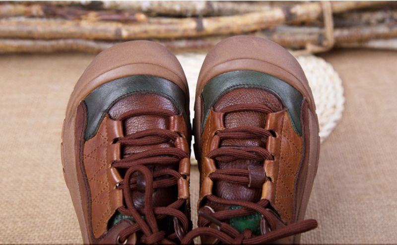 Laureana Dames Sneaker - Bruin