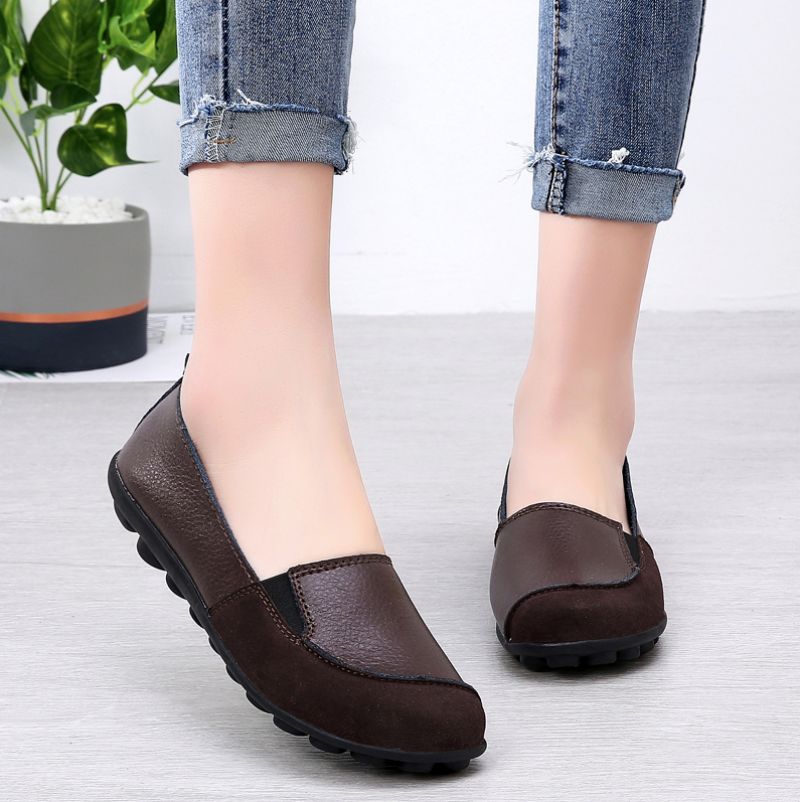 Lauren Dames Loafers Schoenen - Chocolade