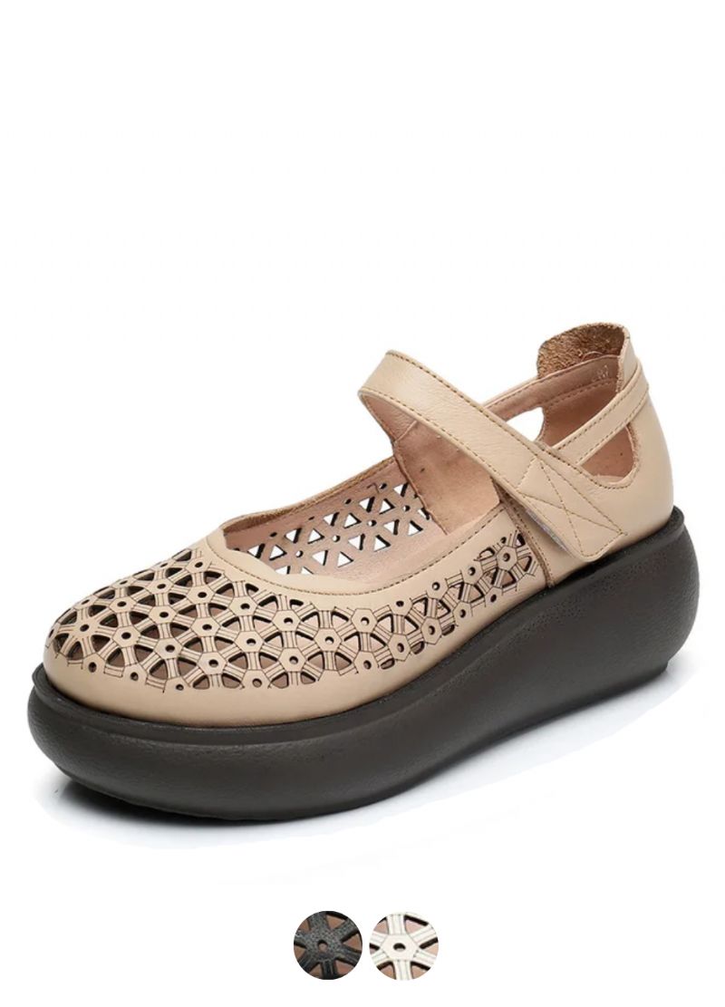 Lauren Dames Platform Sandalen