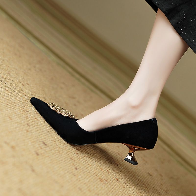 Lauren Dames Puntige Neus Dress Pumps - Groen