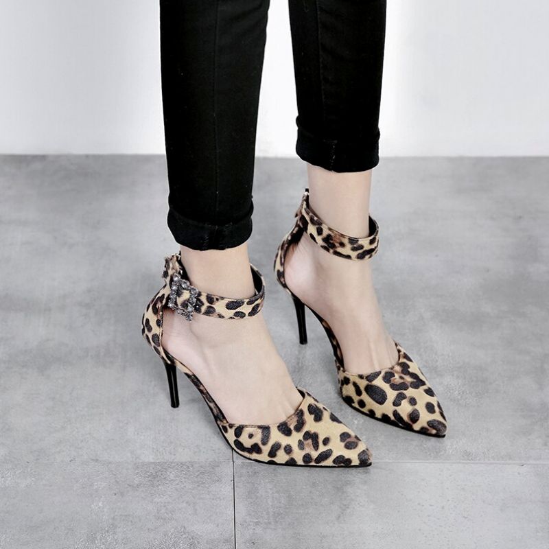 Laurencia Sandalen - Luipaard