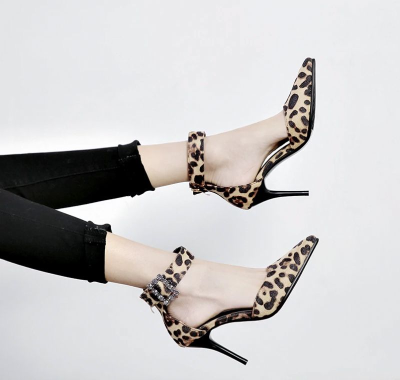 Laurencia Sandalen - Luipaard
