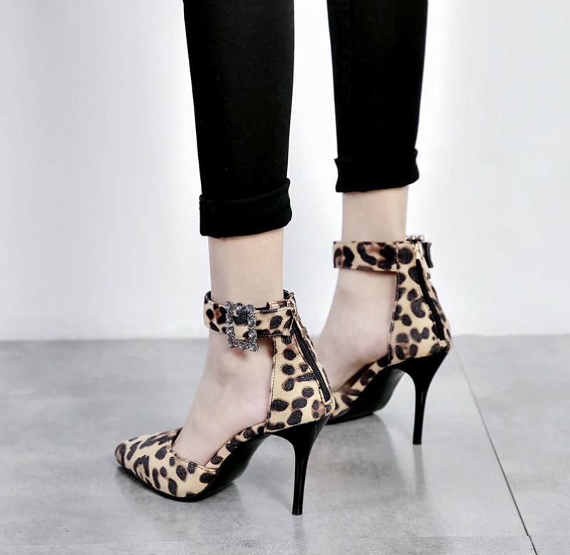 Laurencia Sandalen - Luipaard