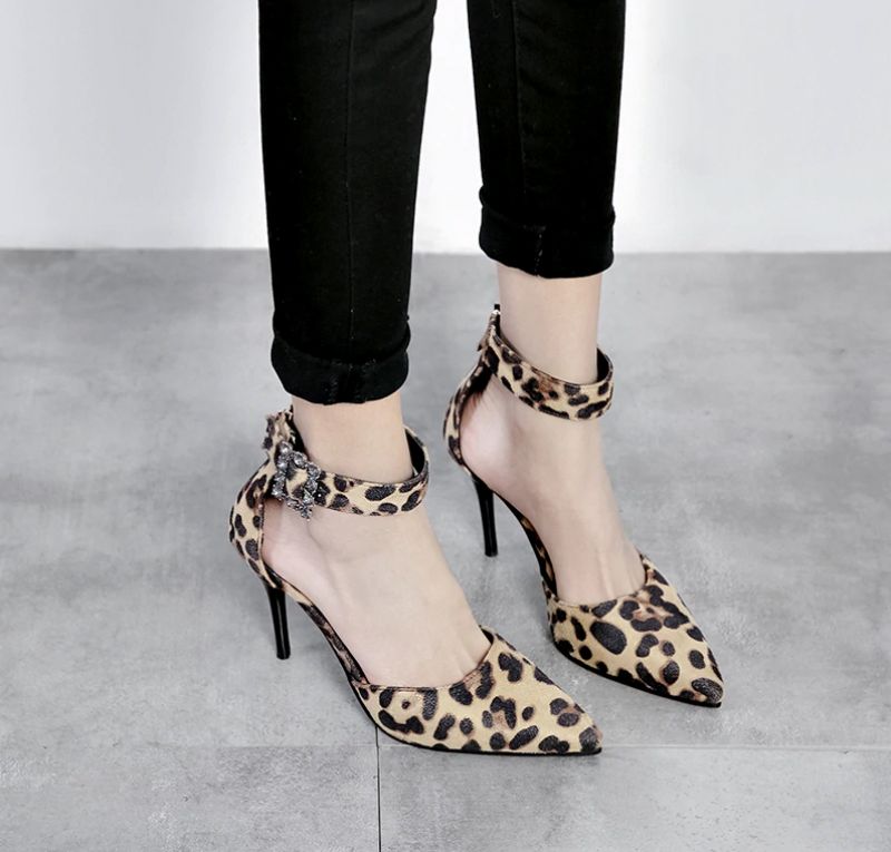 Laurencia Sandalen - Luipaard