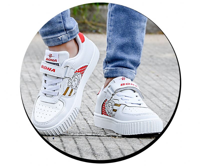 Laurencio Jongensmode Casual Sneaker - Beige