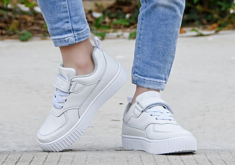 Lawrence Unisex Casual Sneaker Voor Kinderen - Wit