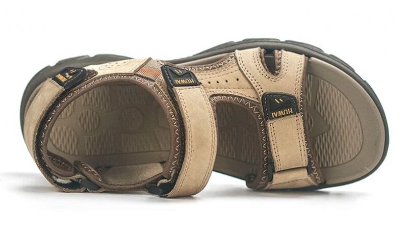 Lazaro Heren Casual Sandaal - Kaki