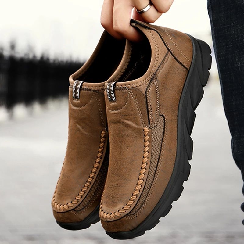 Lazaro Heren Loafer Schoenen - Bruin
