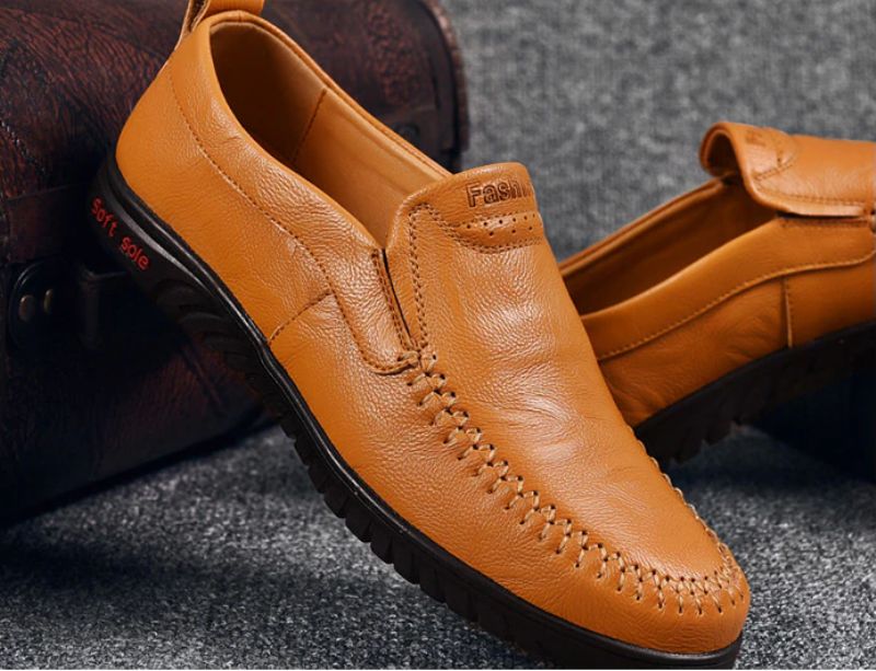 Lazaro Heren Loafer Schoenen - Bruin