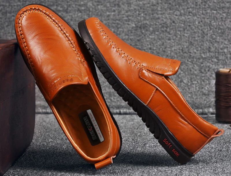Lazaro Heren Loafer Schoenen - Bruin
