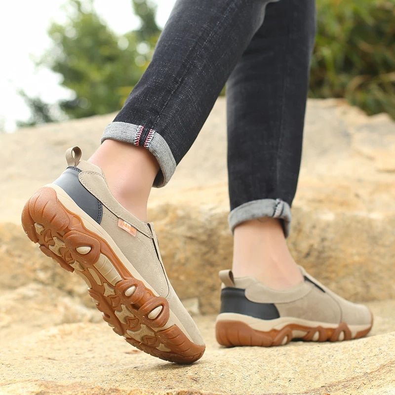 Lazaro Heren Loafer Schoenen - Kaki