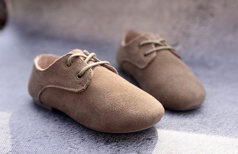 Leander Jongens Oxfords Casual Schoenen - Bruin