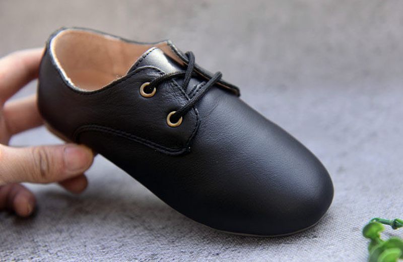 Leander Jongens Oxfords Casual Schoenen - Bruin