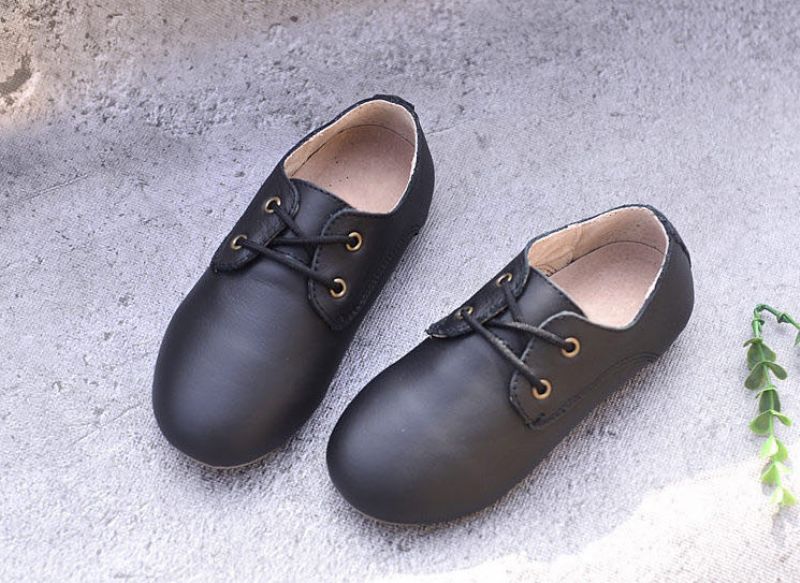Leander Jongens Oxfords Casual Schoenen - Bruin