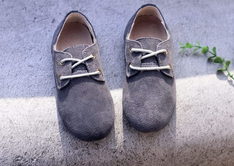 Leander Jongens Oxfords Casual Schoenen - Bruin