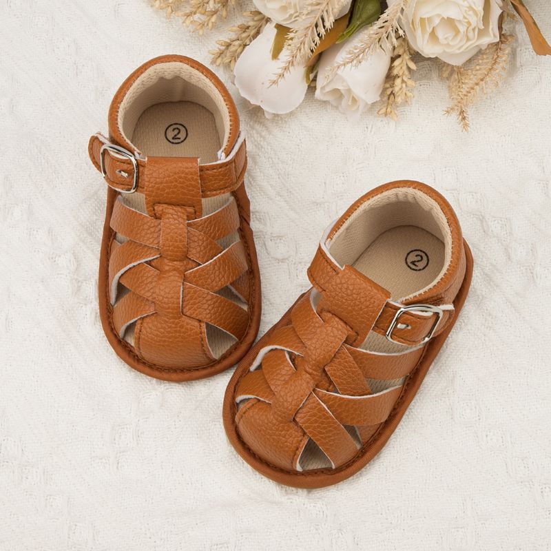 Lee Unisex Kinderen Strand Sandaal - Koffie