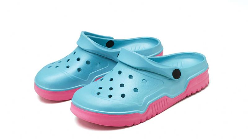 Leicester Heren Rubberen Strand Slippers - Zwart