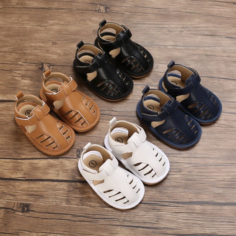 Leins Baby Meisjes Outdoor Sandalen - Marineblauw