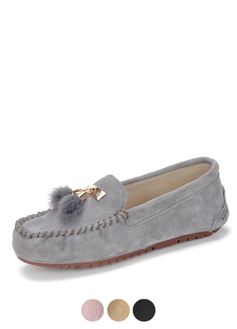 Leire Dames Ademende Leren Loafer Schoenen