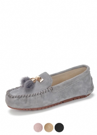 Leire Dames Ademende Leren Loafer Schoenen