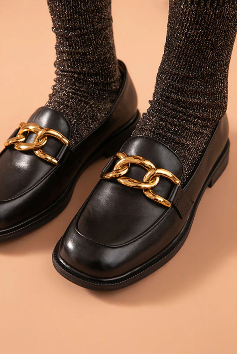 Lelis Damesschoenen Met Lage Hak - Zwart