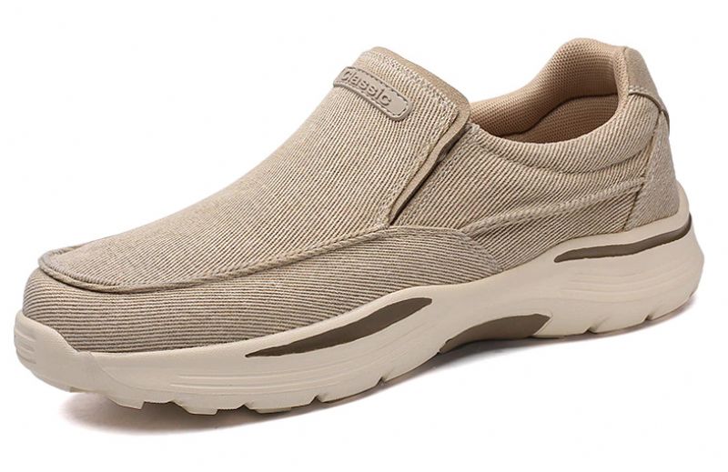 Lemar Heren Loafers Casual Schoenen - Kaki