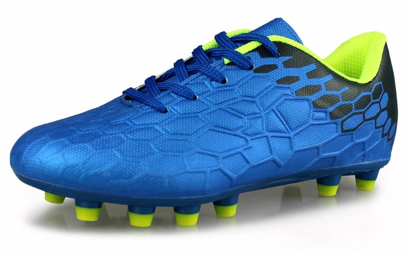 Lemus Unisex Kinder Voetbalschoenen - Blauw