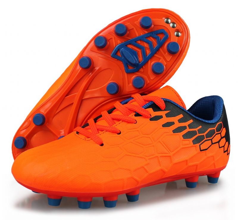 Lemus Unisex Kinder Voetbalschoenen - Blauw