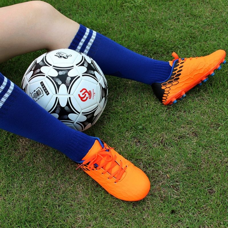 Lemus Unisex Kinder Voetbalschoenen - Blauw