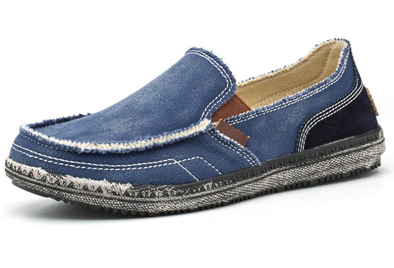 Lenglet Heren Loafer Casual Schoenen - Blauw